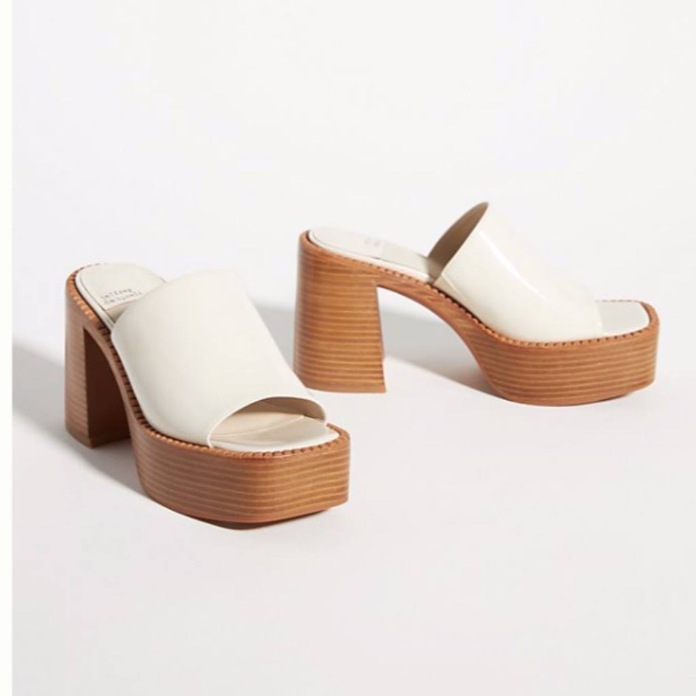 Jeffery Campbell Concert White Platform